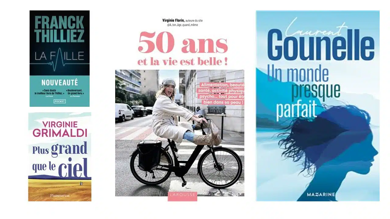 4 sorties livres du mois de mai 2024