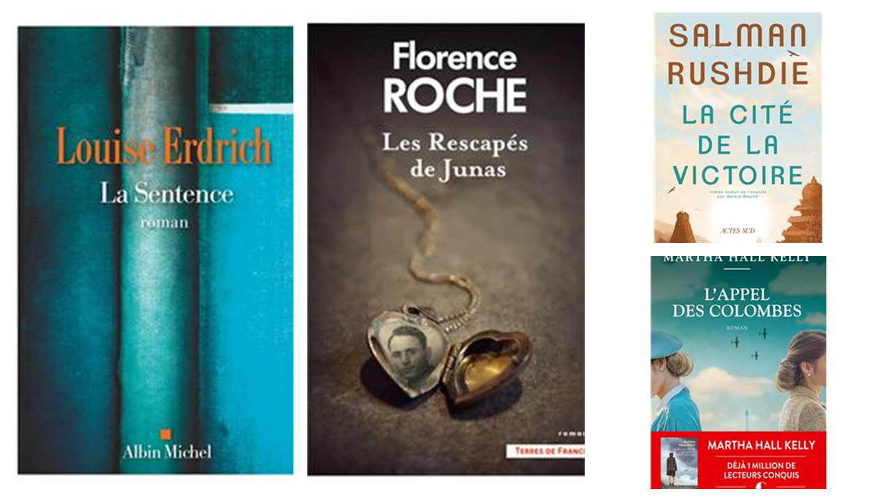 6 sorties livres du mois de septembre 2023