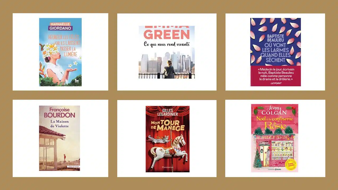 6 Sorties livres du mois d’octobre 2023