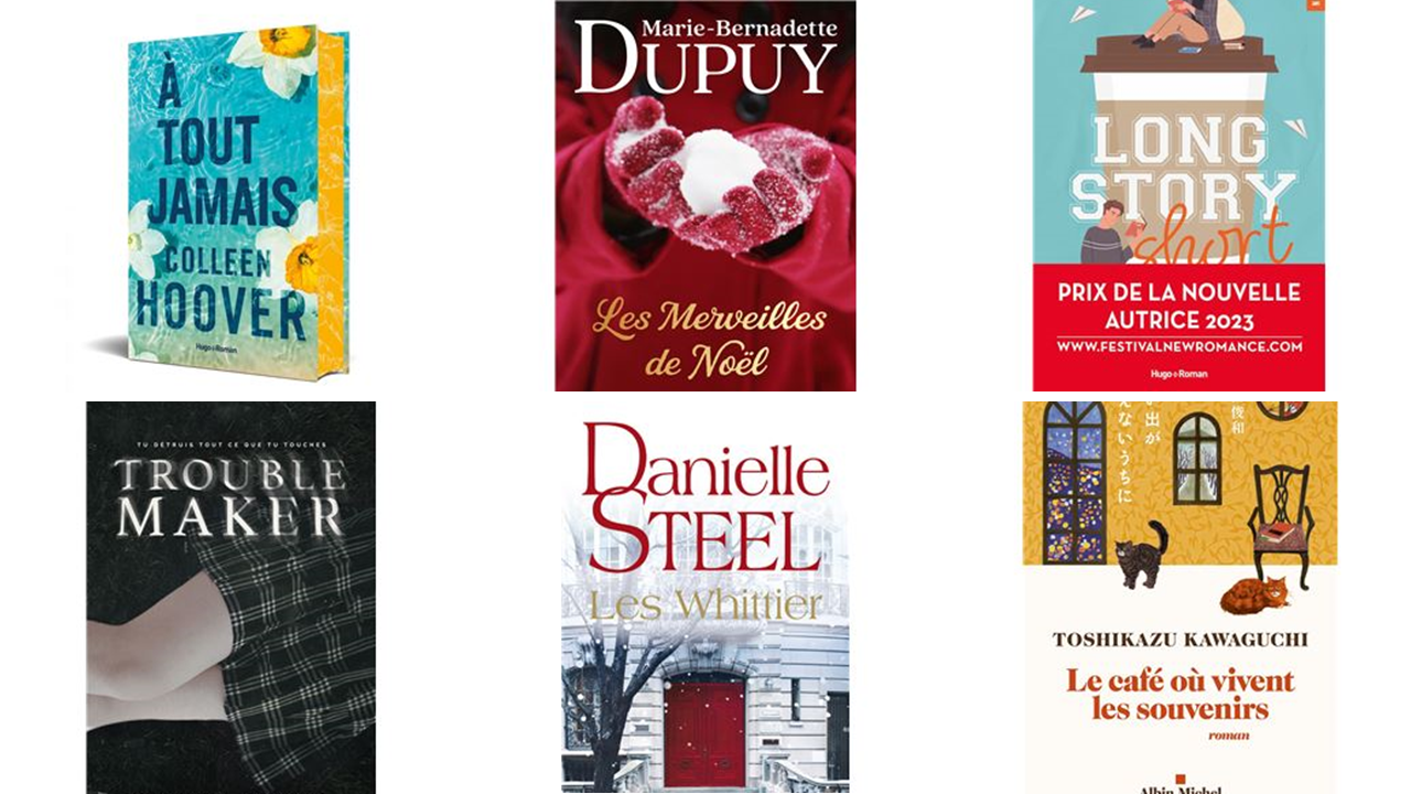 Sorties livres du mois de novembre 2023